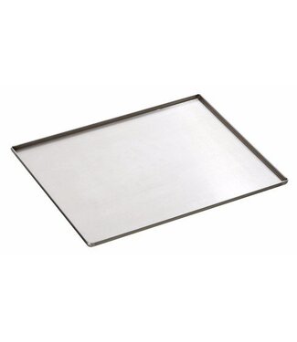 Bartscher Bakblik aluminium met 4 zijranden - 433x333mm