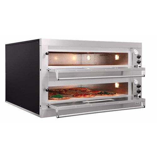 Pizza oven ET 205 - 2x pizza's tot Ø33cm Bartscher 2002170 - HorecaRama