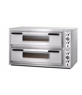 Bartscher Pizza oven NT 902 - voor 2x 6 pizza's tot Ø30cm