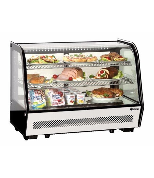 Koelvitrine Deli-Cool III | 160L | Tafelmodel | (H)68,5x(B)81x(D)57,5cm