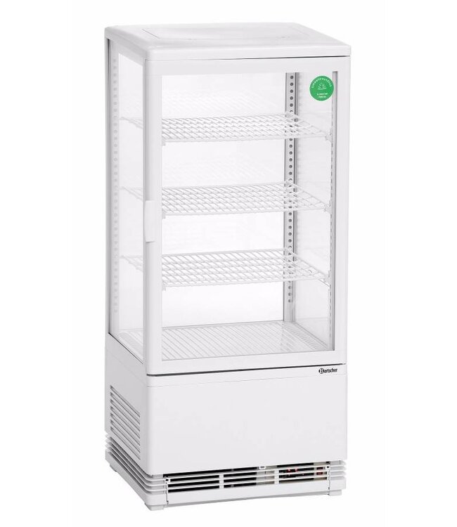 Mini koelvitrine Bartscher | wit | 78L | (H)96x(B)42,5x(D)38