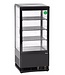 Bartscher Mini koelvitrine Bartscher | Zwart | 78L | (H)96x(B)42,5x(D)38cm