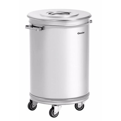 Afvalemmer 56L - voor onder afvoertafel Bartscher