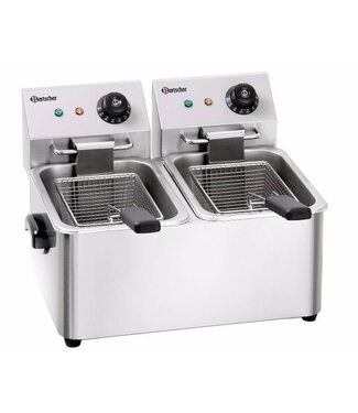 Bartscher Friteuse Snack II - 2x 4L