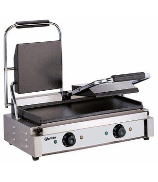 Bartscher Contactgrill Bartscher | dubbel | glad | 3,6kW | (H)21x(B)57x(D)39,5