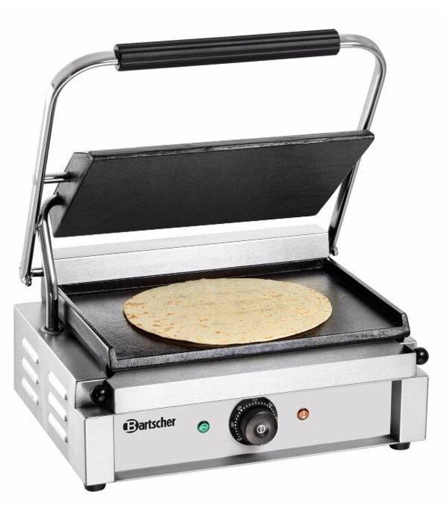 Bartscher Contactgrill Panini | glad | 2,2kW | (H)20x(B)41x(D)40