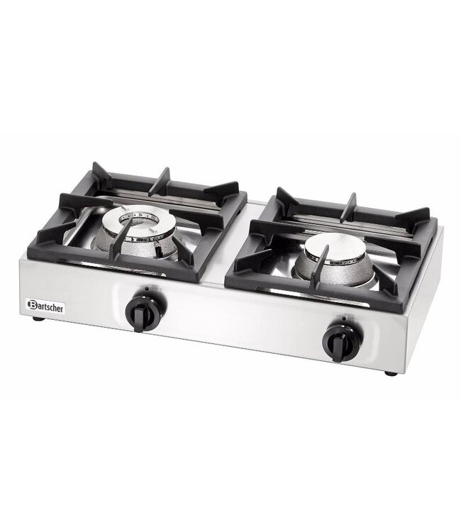 Gas kookunit - propaan - dubbele branders -naast elkaar