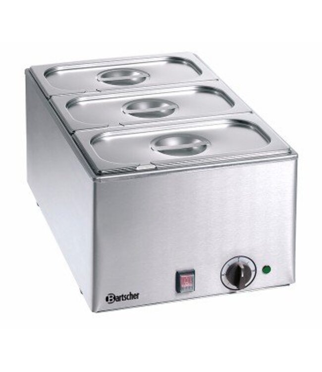 Bain marie - 3x 1/3GN 150mm