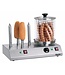 Bartscher Hotdog koker met 4x broodjes toaster