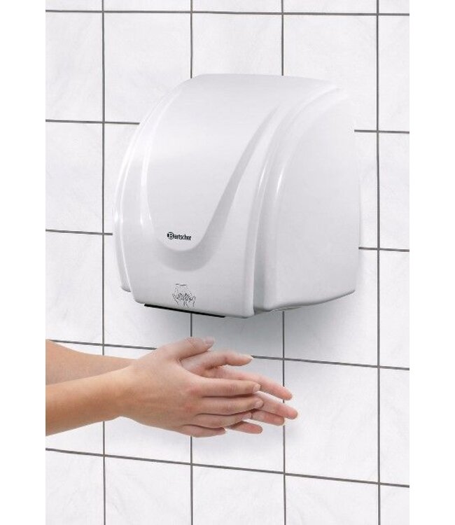 Handendroger basic kunststof - 2100W - 53L per seconde