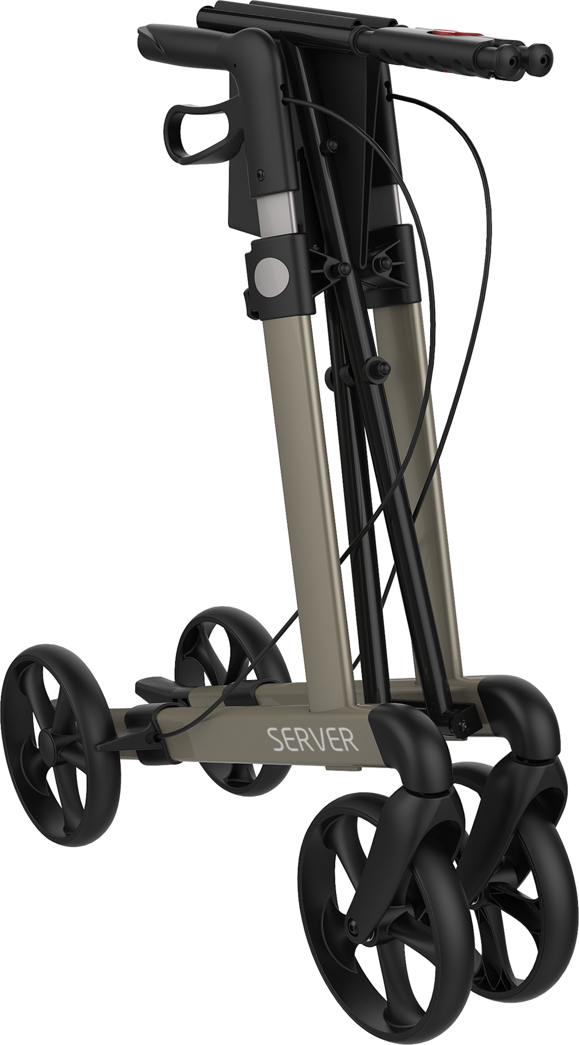 rollator server opgevouwen