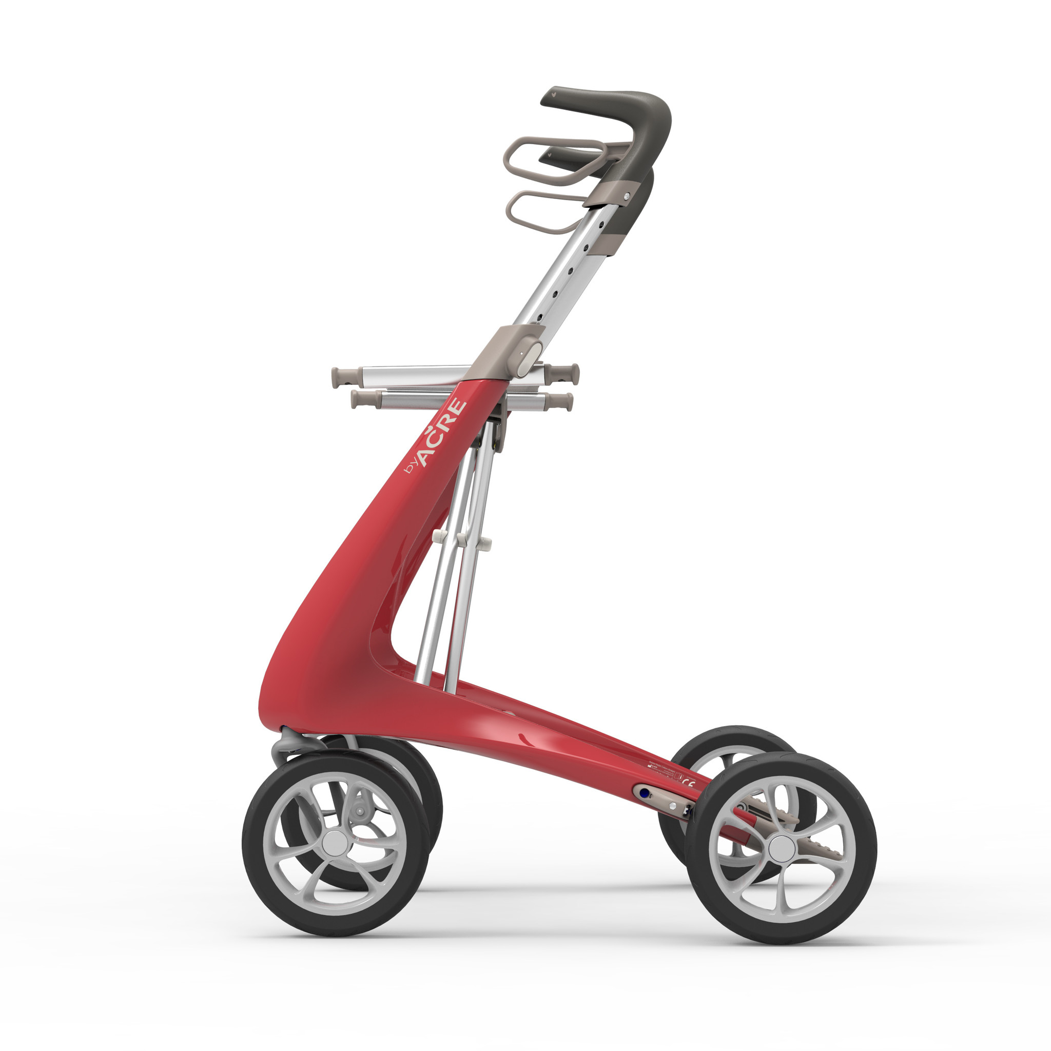 By Acre Ultralight Carbon Rollator Lichtste Rollator 4 8 Kg Thuiszorgwinkel Totale Zorgwinkel