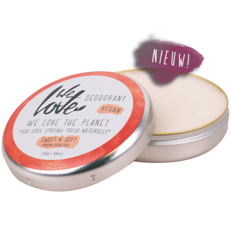 We Love The Planet Natuurlijke deodorant Sweet & Soft (Vegan)