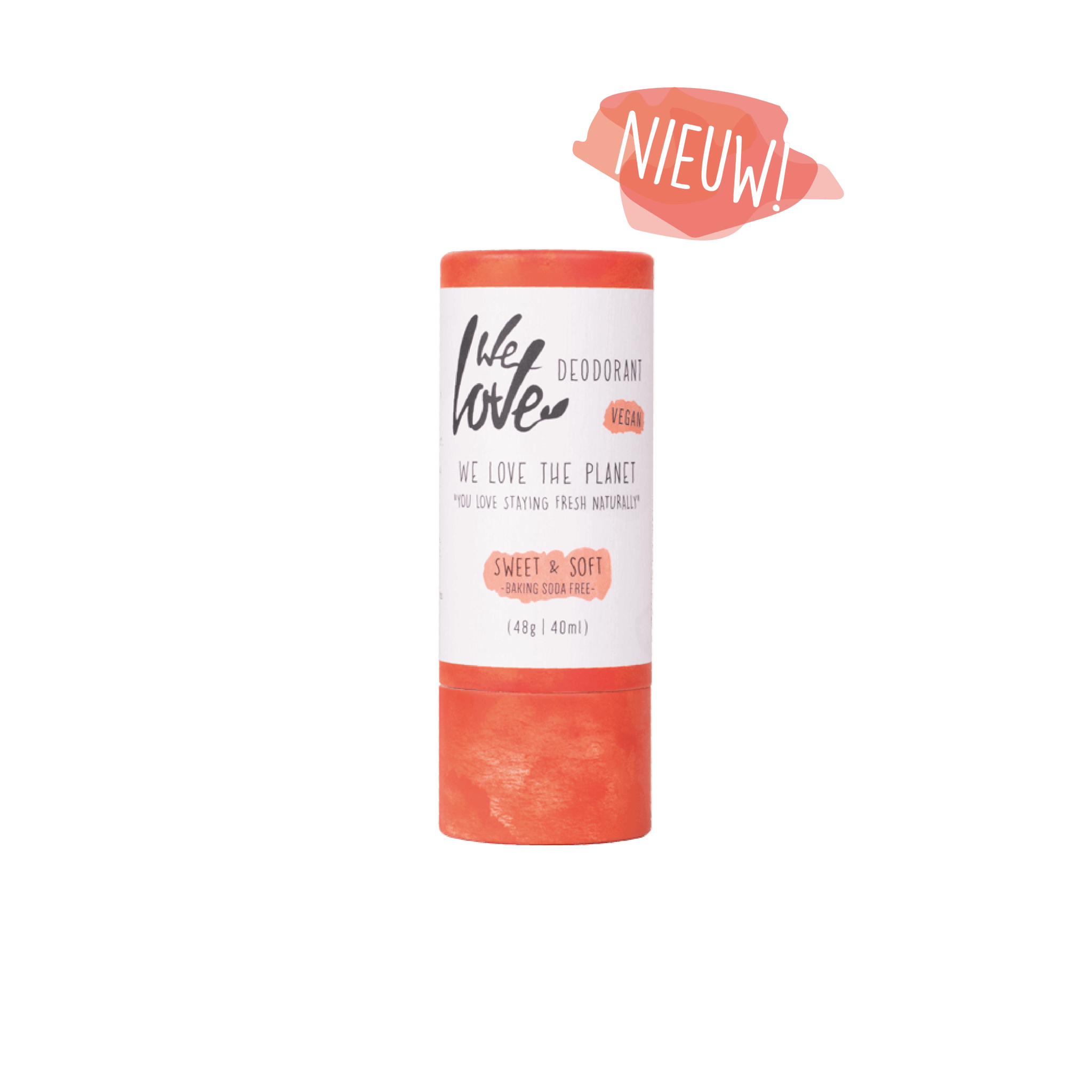 We Love The Planet Natuurlijke deodorant Sweet & Soft (Vegan) - Stick