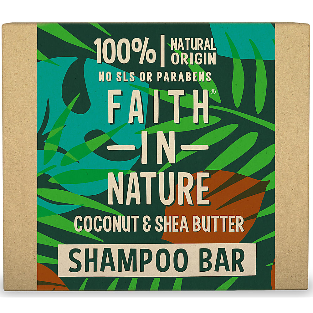 Faith in Nature Kokosnoot & Sheaboter Shampoo Bar