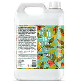 Faith in Nature Grapefruit & Orange Hand and Body Lotion - 5L