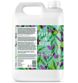 Faith in Nature Lavender & Geranium Hand and Body Lotion - 5L