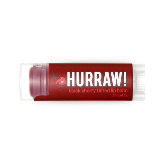 Hurraw! Black Cherry Tinted Lip Balm