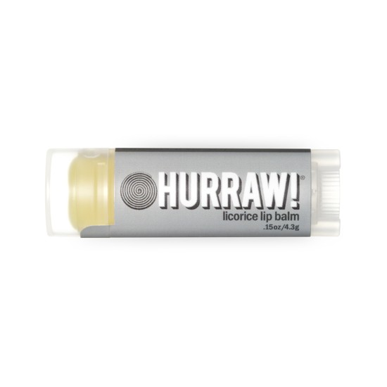 Hurraw! Licorice Lip Balm