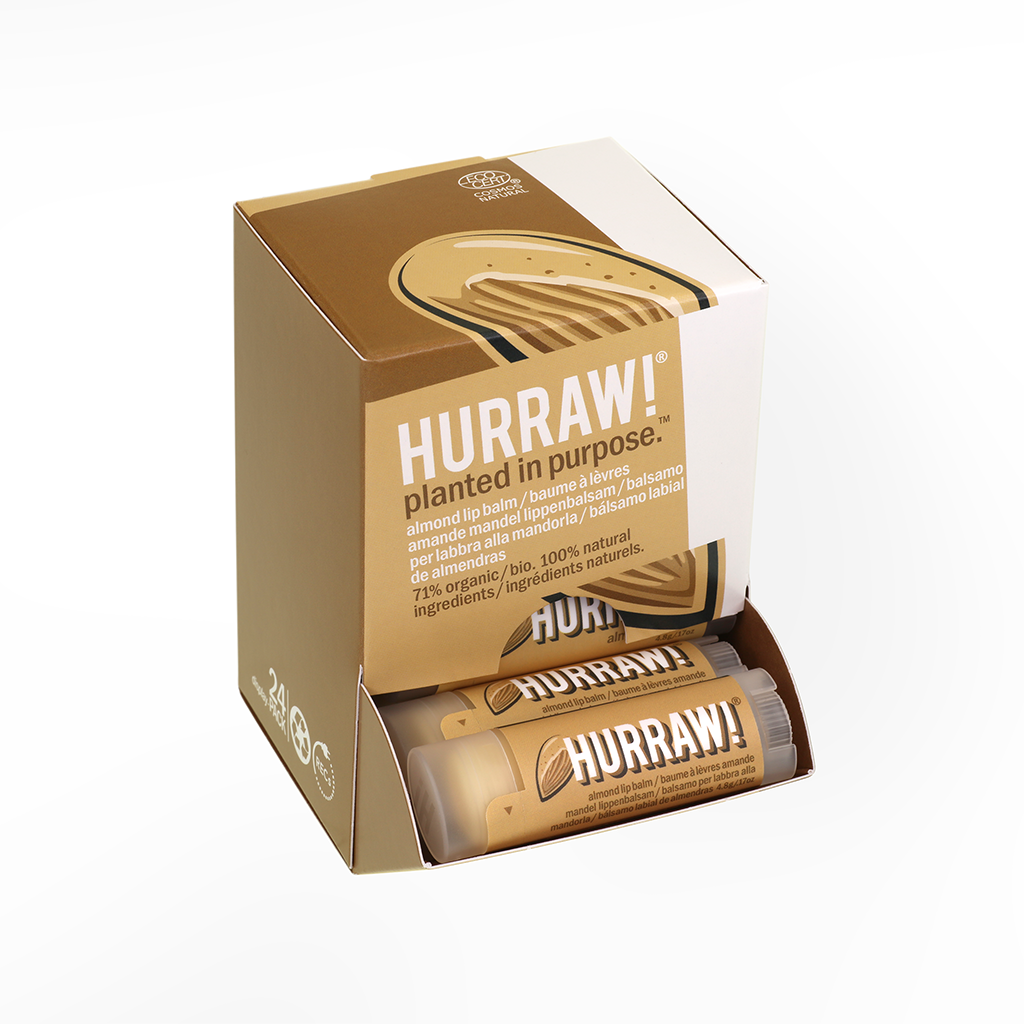 Hurraw! Almond Lip Balm