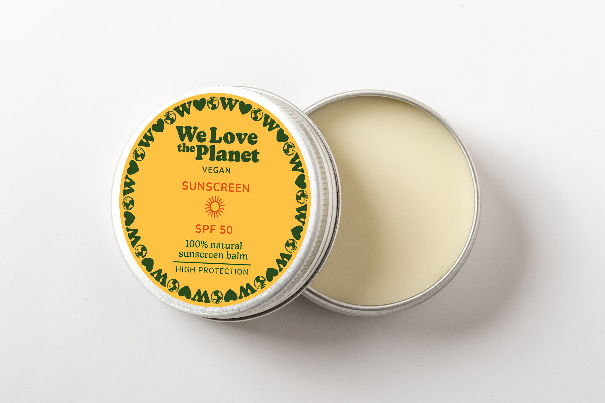 We Love The Planet Sunscreen balm 35 g - SPF 50 (Vegan)
