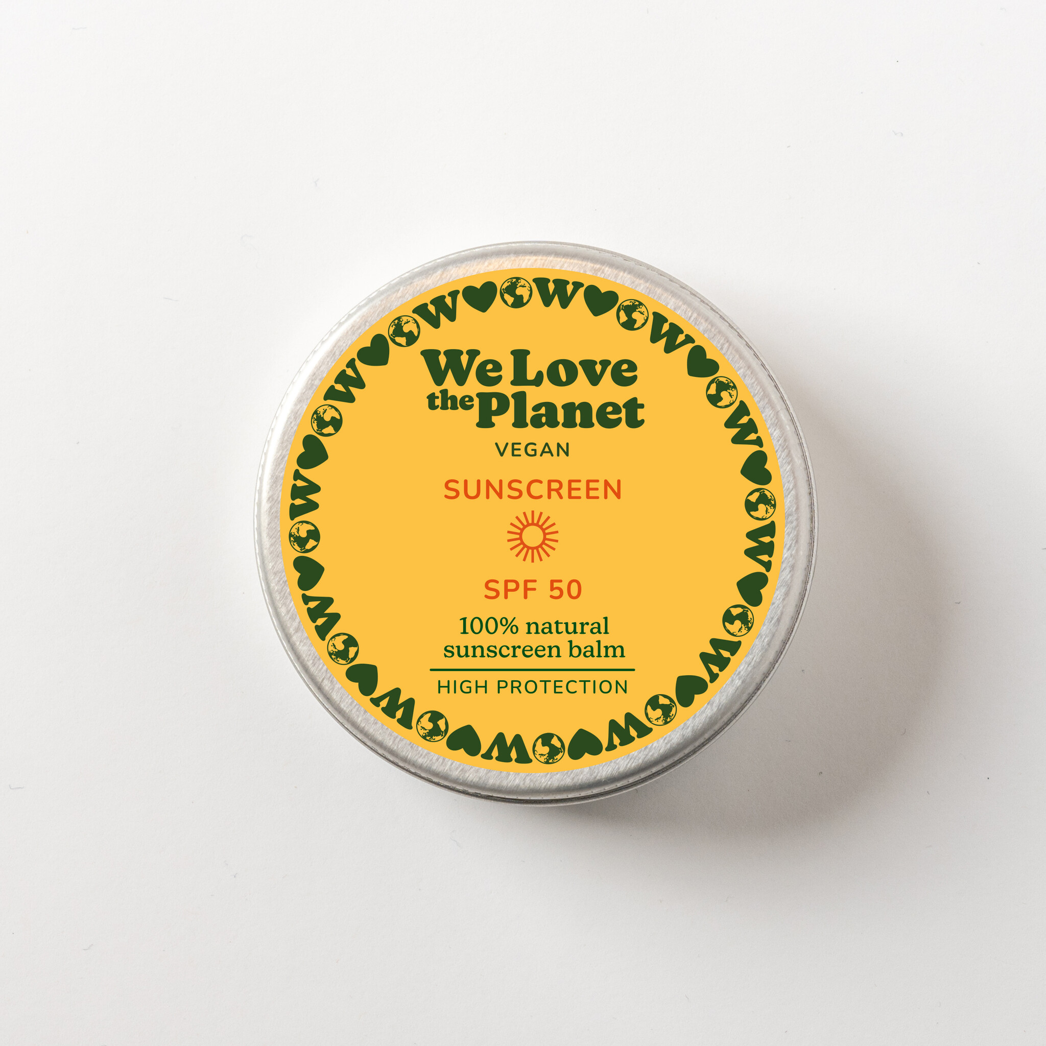 We Love The Planet Sunscreen balm 35 g - SPF 50 (Vegan)