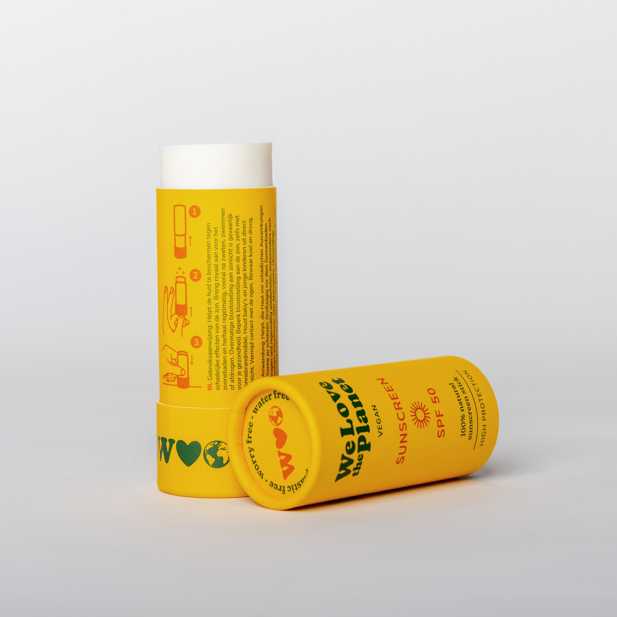 We Love The Planet Sunscreen stick 40 g - SPF 50 (Vegan)