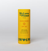 We Love The Planet Sunscreen stick 40 g - SPF 50 (Vegan)