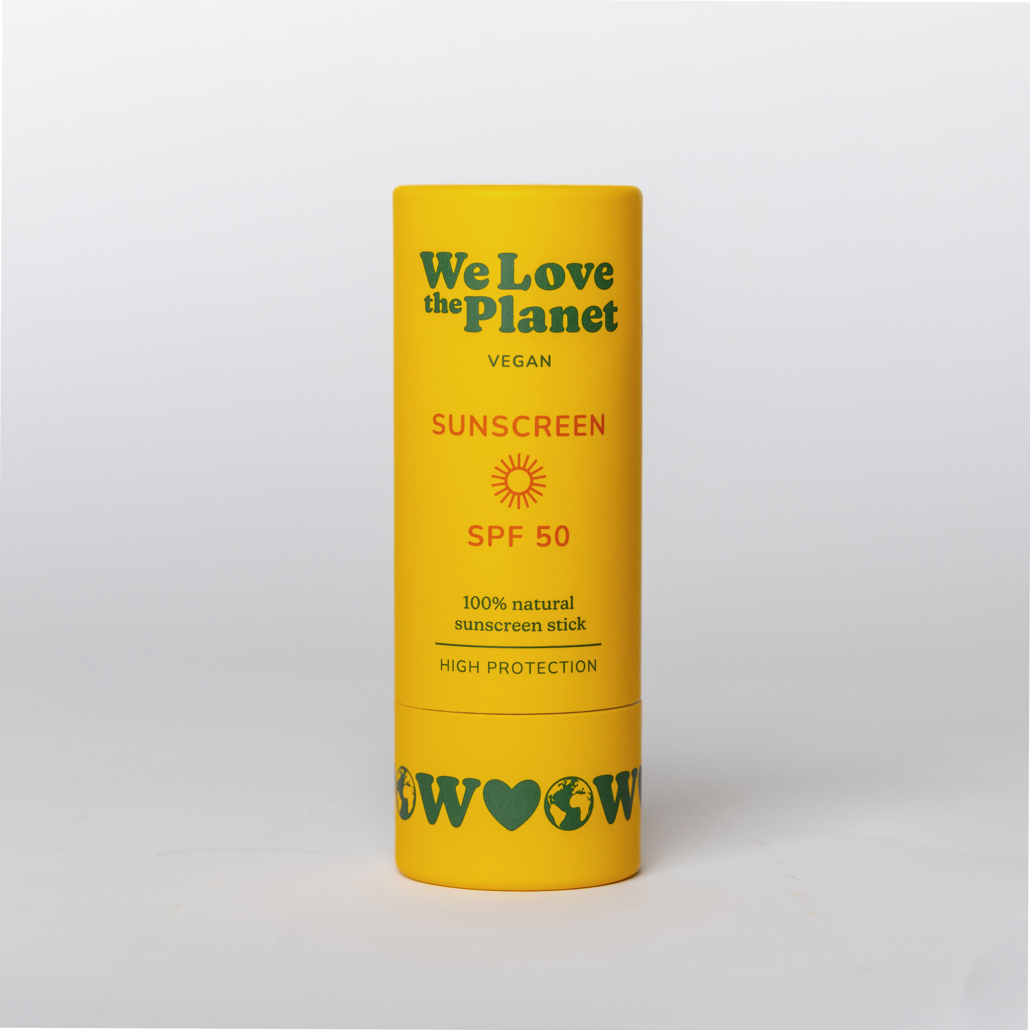 We Love The Planet Sunscreen stick 40 g - SPF 50 (Vegan)
