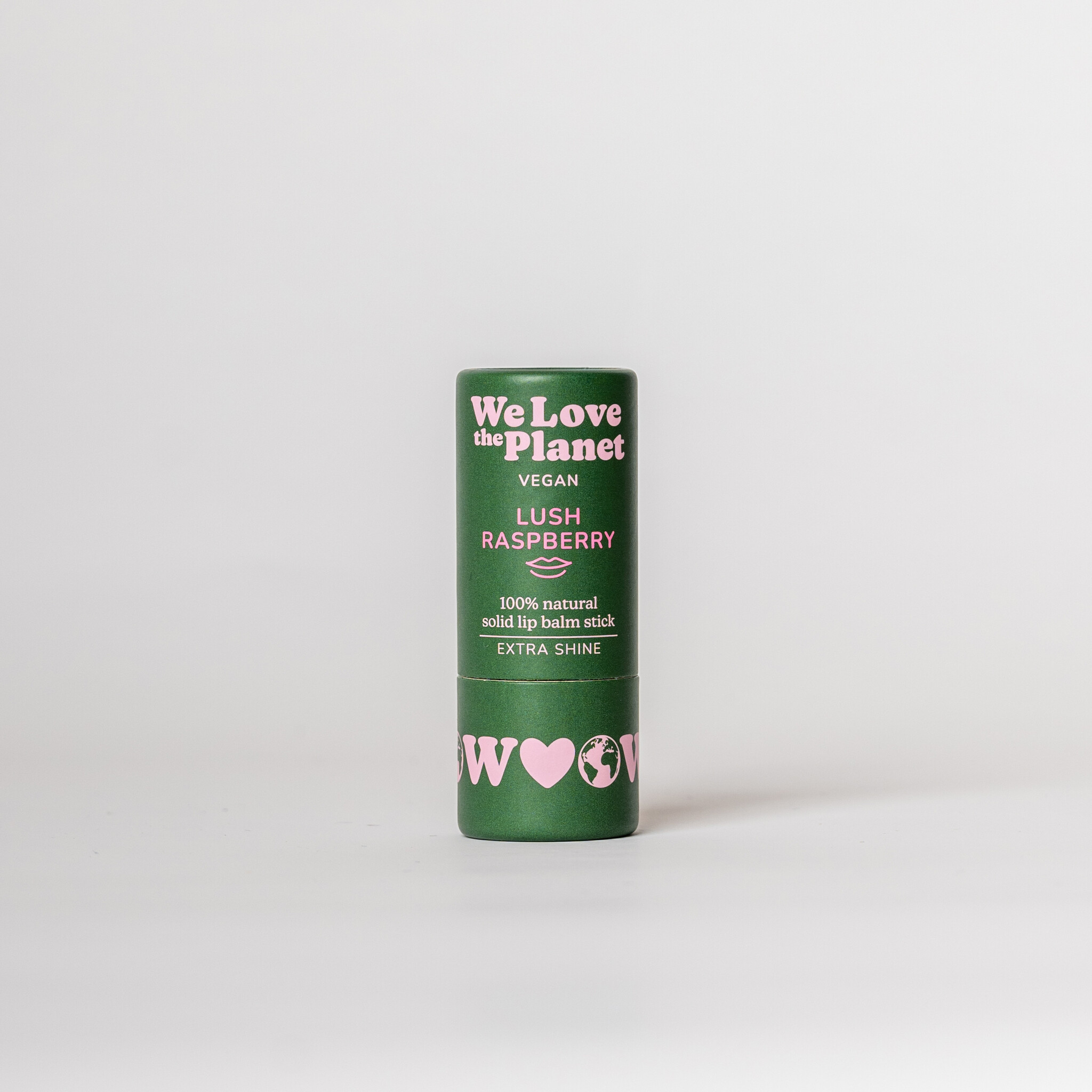 We Love The Planet Lipbalm 4,9 g - Lush Raspberry (Vegan)