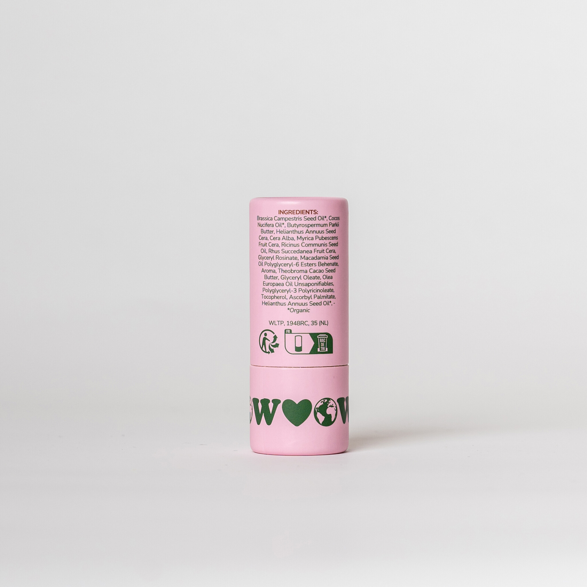 We Love The Planet Lipbalm 4,9 g - Silky Coconut