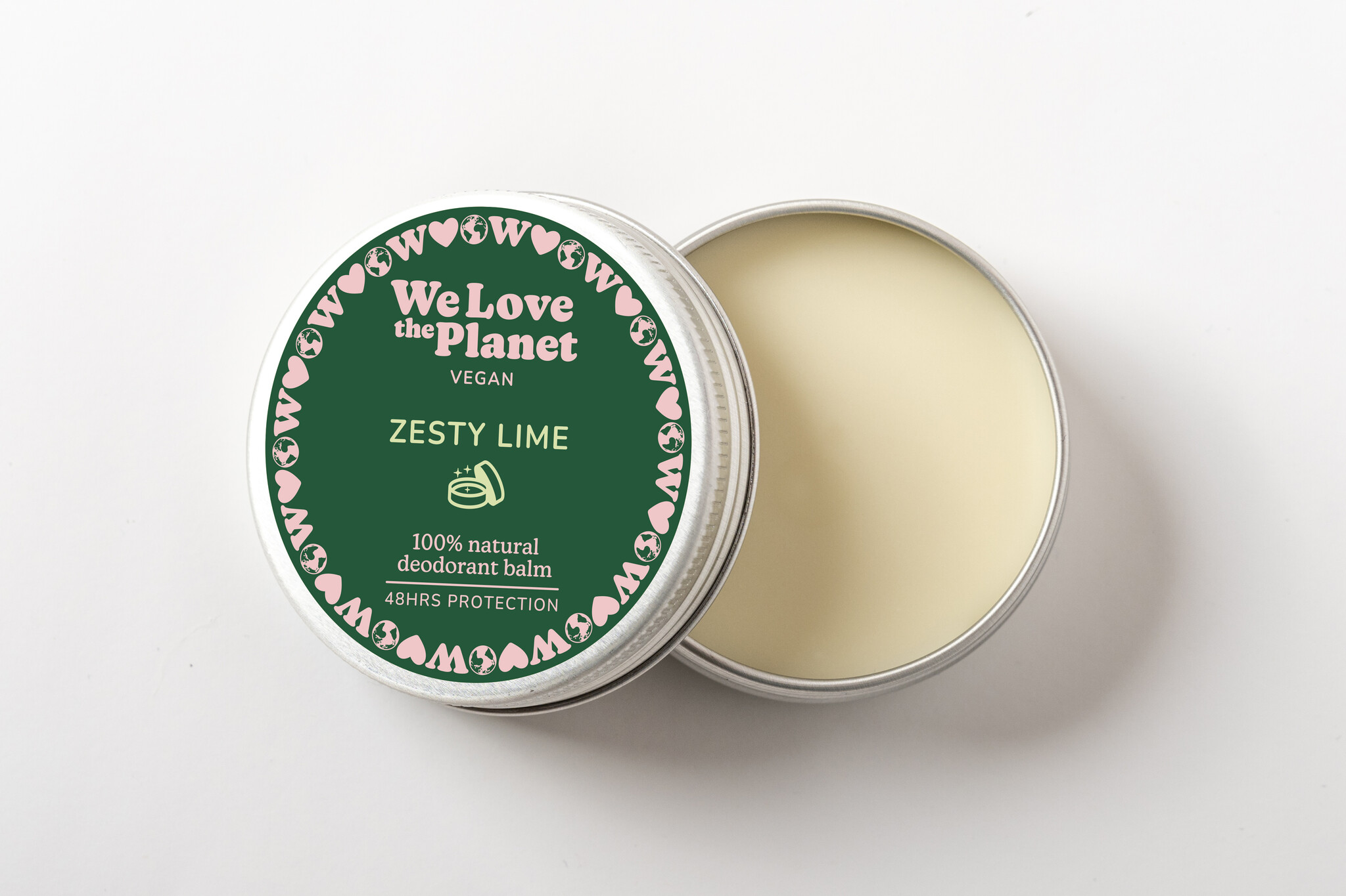We Love The Planet Deodorant balm 35 g - Zesty Lime (Vegan)