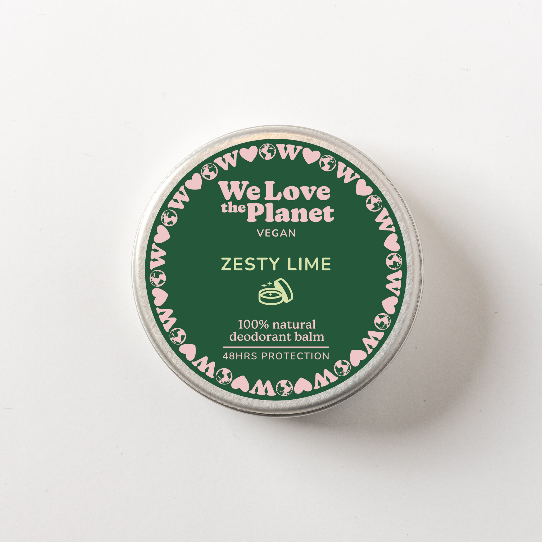 We Love The Planet Deodorant balm 35 g - Zesty Lime (Vegan)