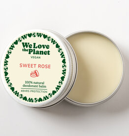 We Love The Planet Deodorant balm 35 g - Sweet Rose (Vegan)