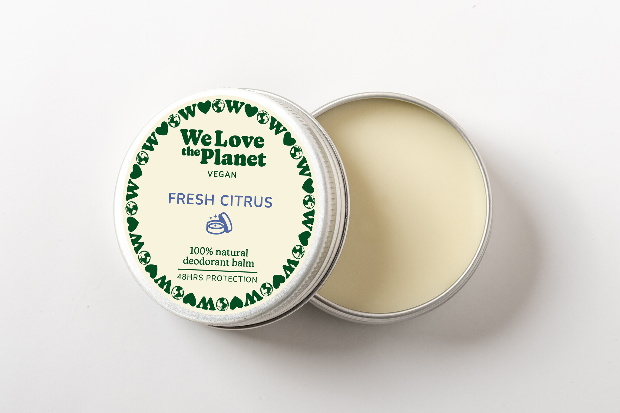 We Love The Planet Deodorant balm 35 g - Fresh Citrus (Vegan)