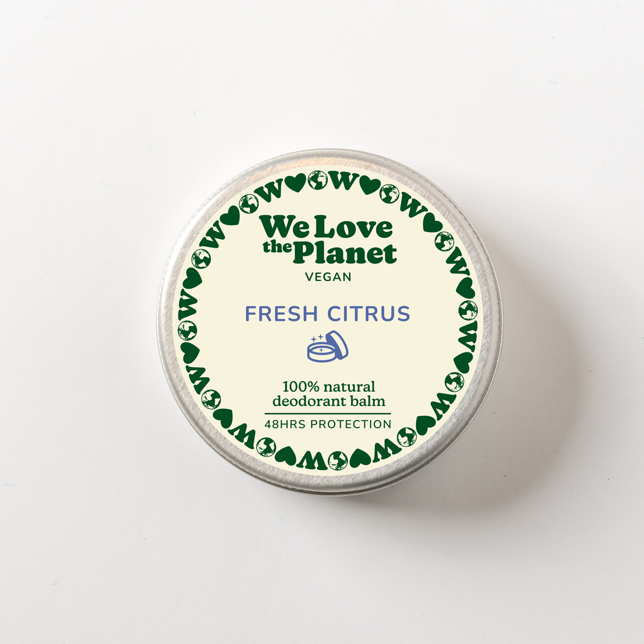 We Love The Planet Deodorant balm 35 g - Fresh Citrus (Vegan)