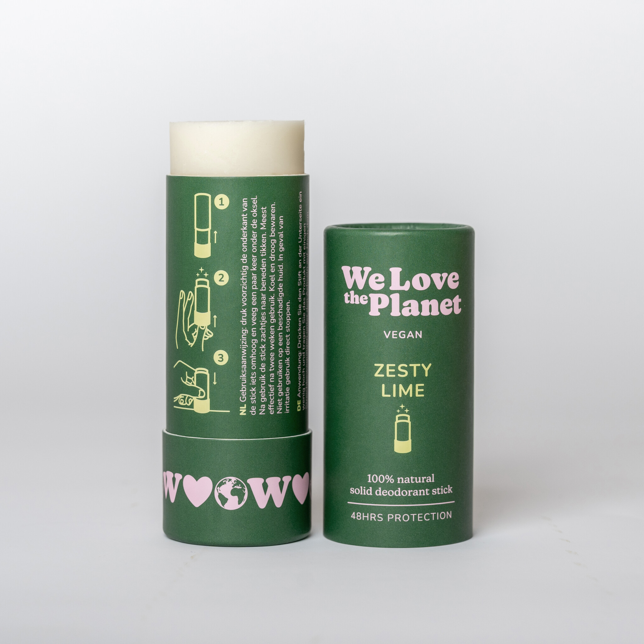 We Love The Planet Deodorant stick 40 g - Zesty Lime (Vegan)