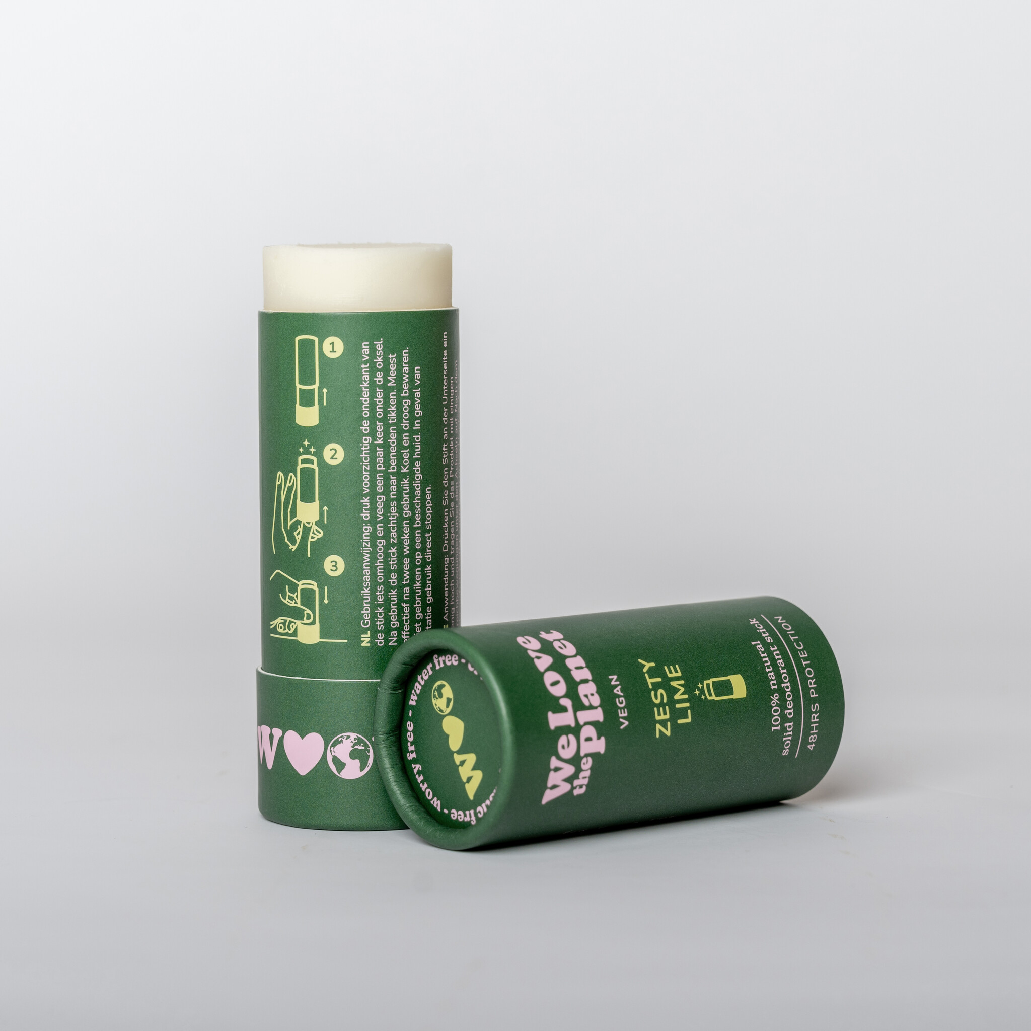 We Love The Planet Deodorant stick 40 g - Zesty Lime (Vegan)