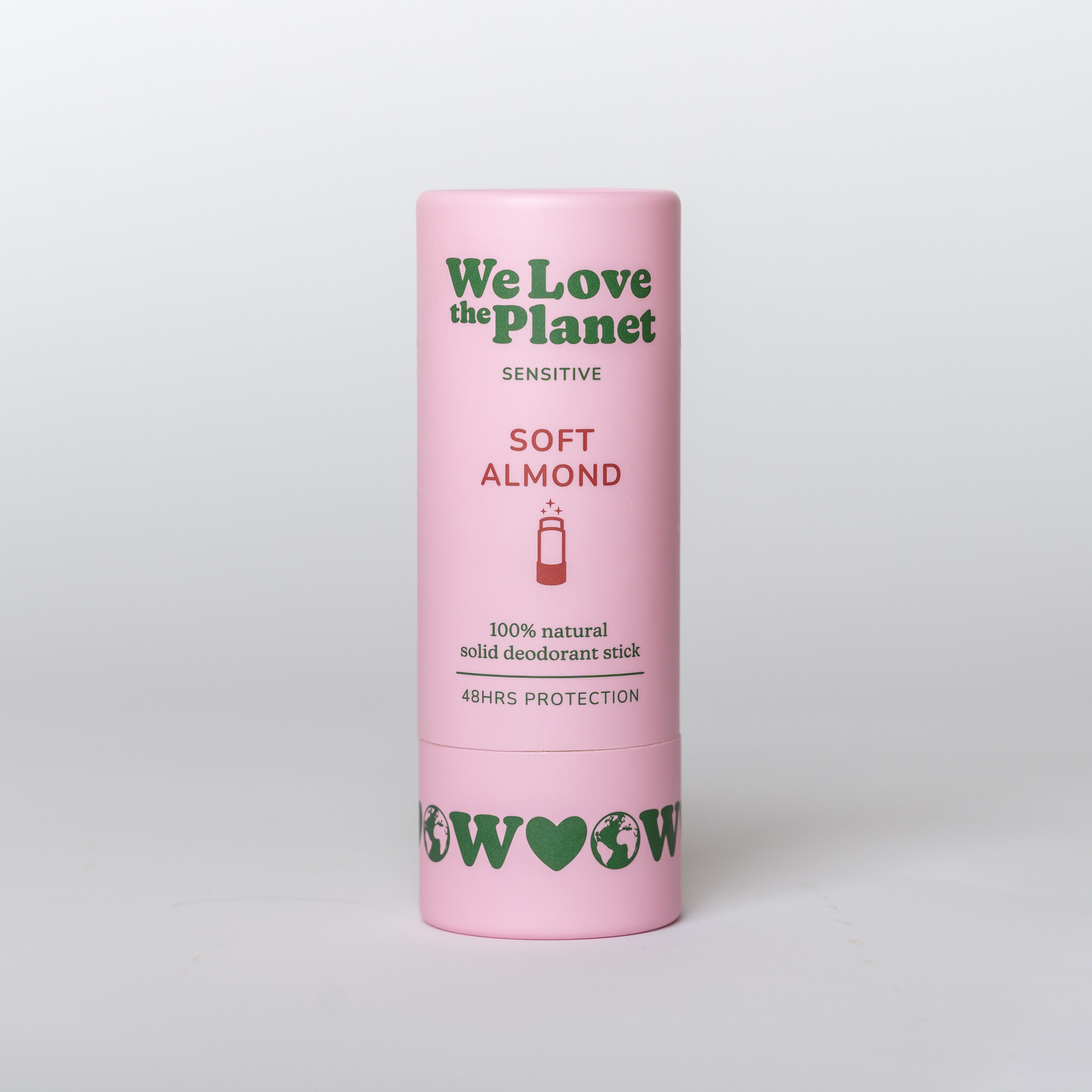 We Love The Planet Deodorant stick 40 g - Soft Almond (Sensitive)