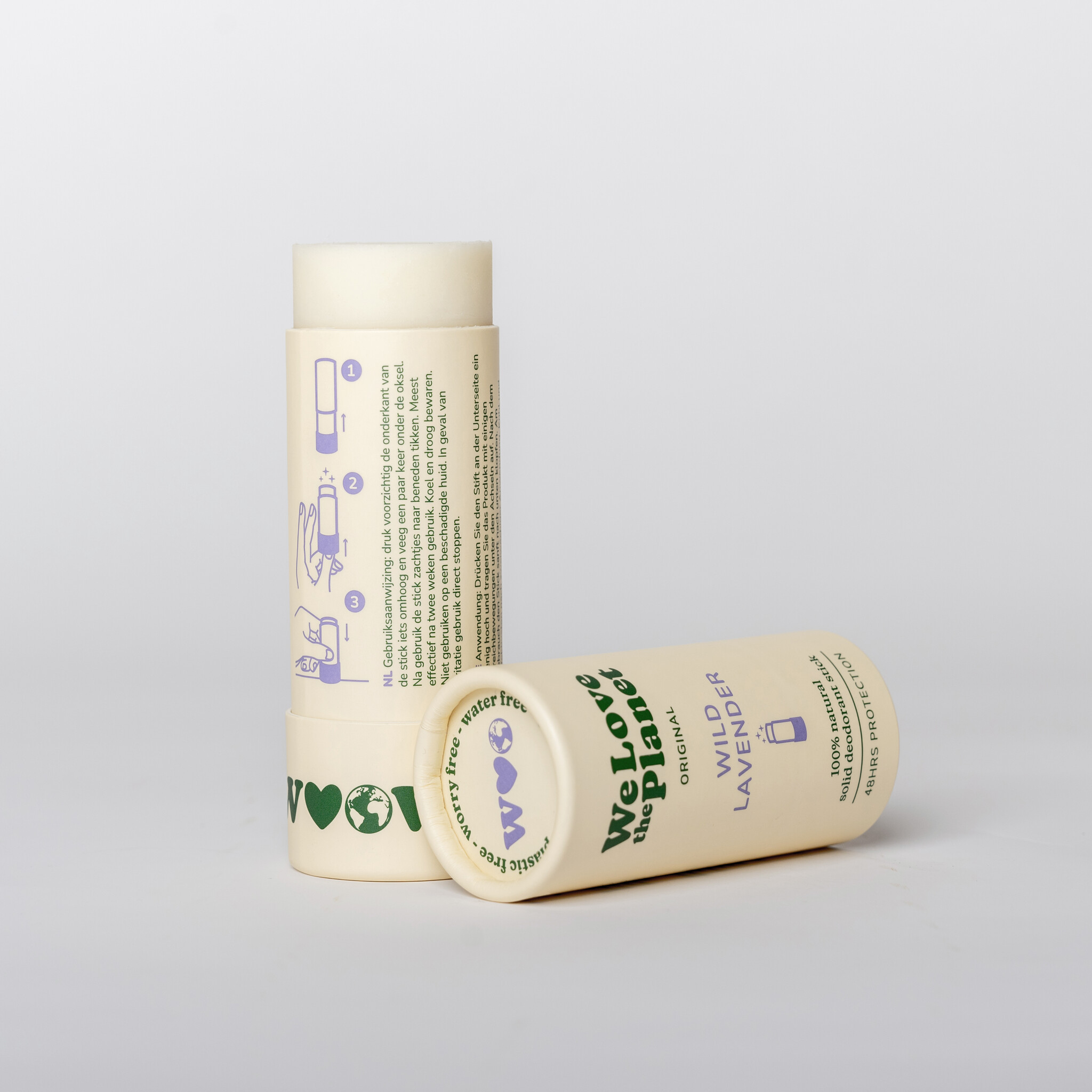 We Love The Planet Deodorant stick 40 g - Wild Lavender
