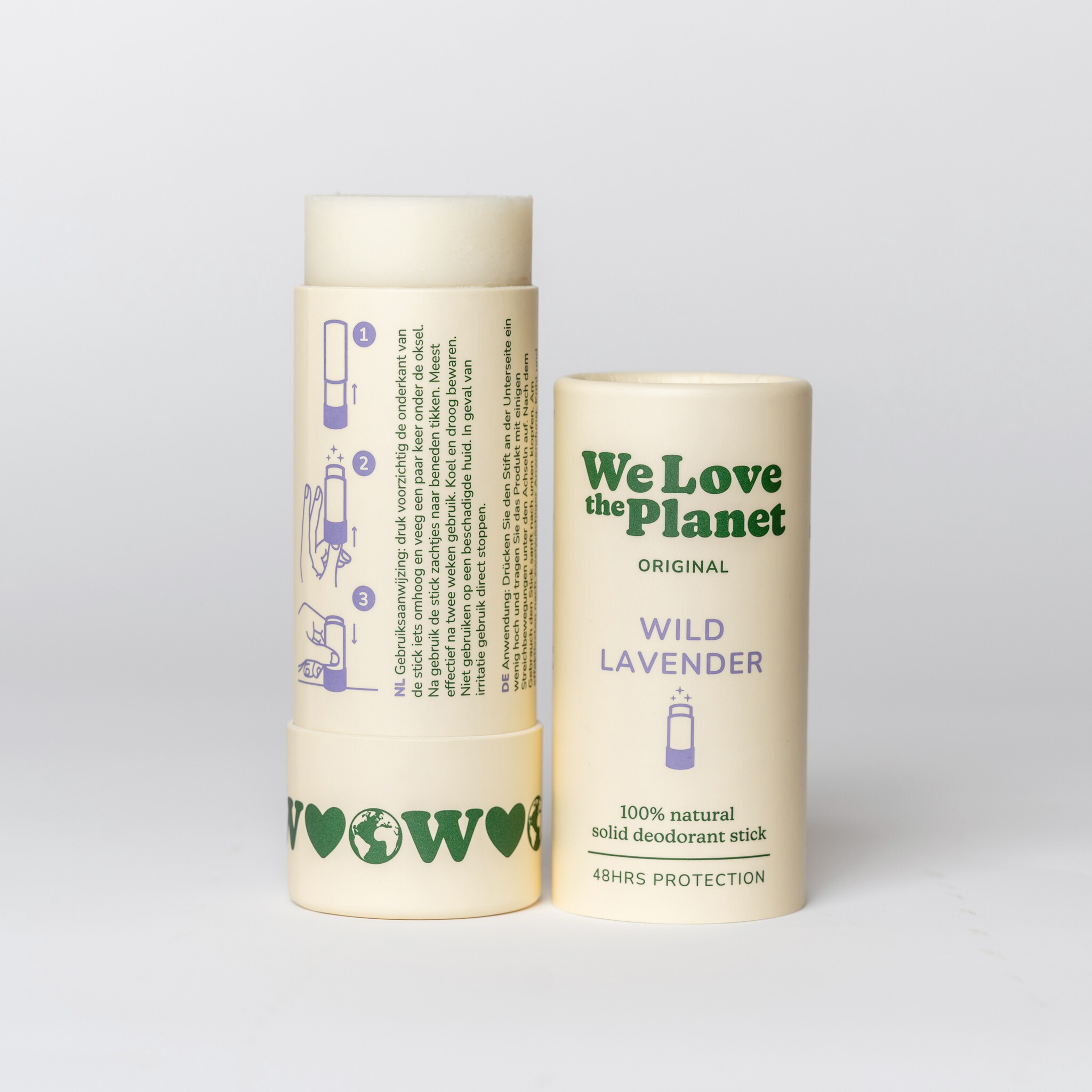 We Love The Planet Deodorant stick 40 g - Wild Lavender