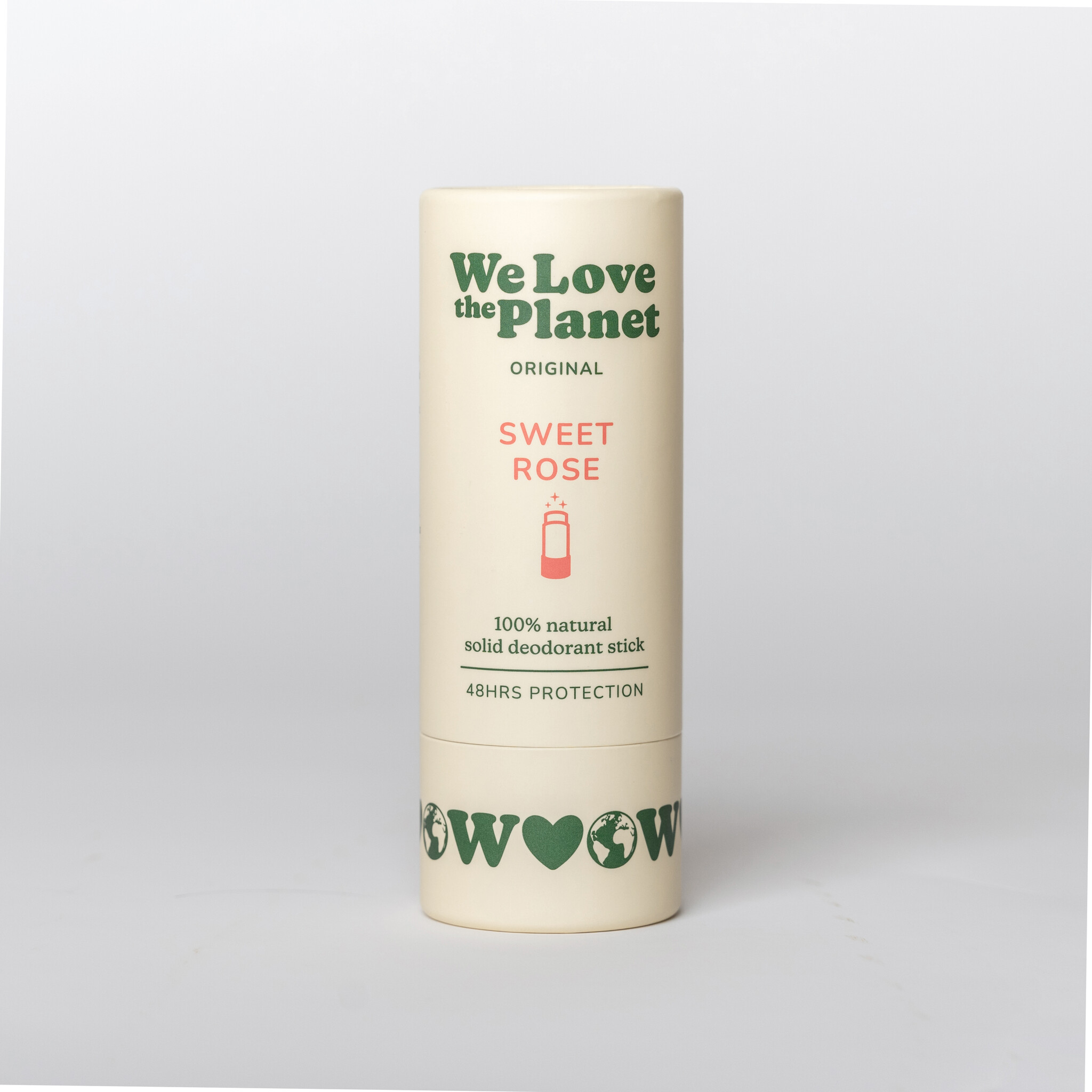 We Love The Planet Deodorant stick 40 g - Sweet Rose