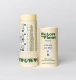We Love The Planet Deodorant stick 40 g - Fresh Citrus
