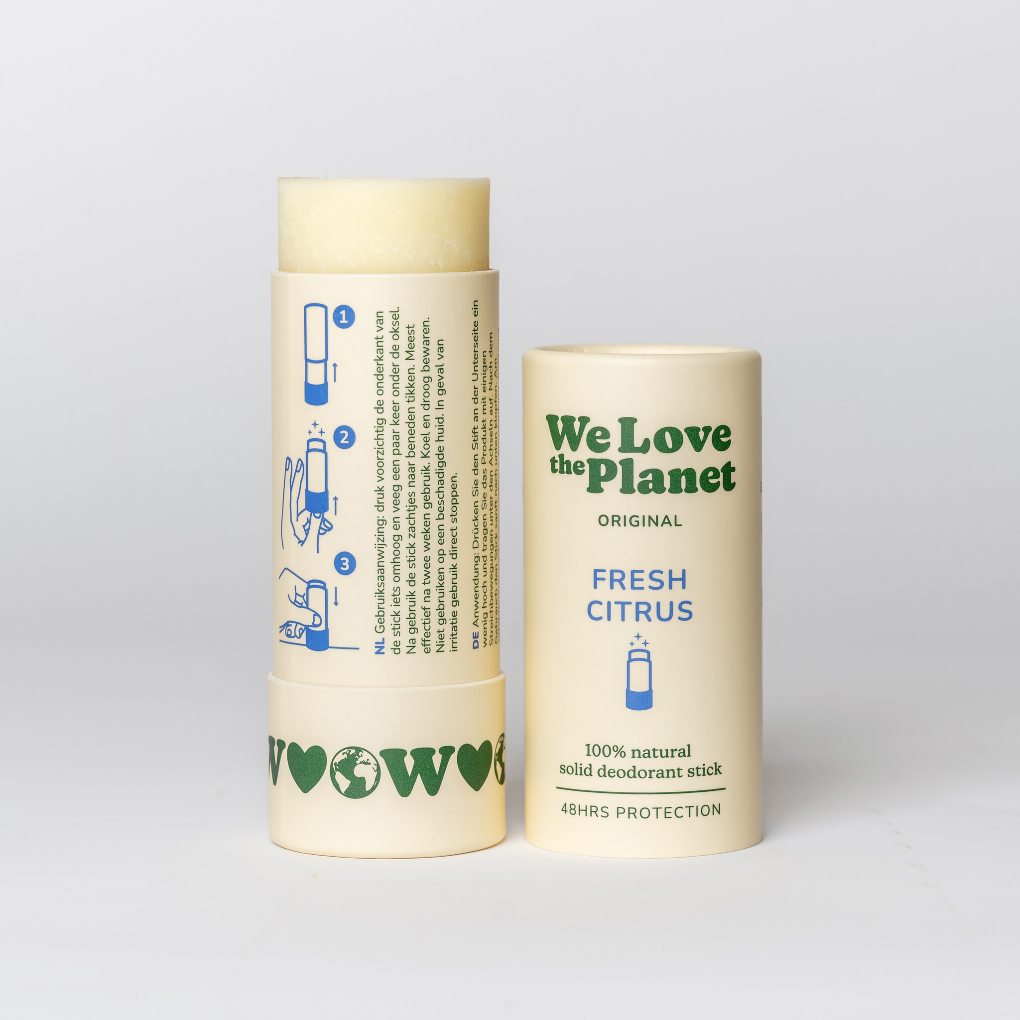 We Love The Planet Deodorant stick 40 g - Fresh Citrus