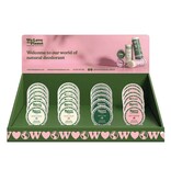 We Love The Planet Counter displays deodorant balm