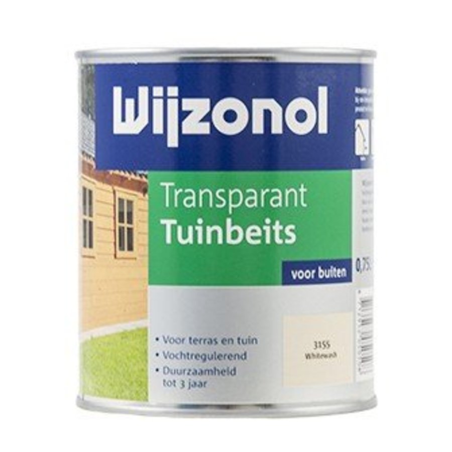 oven Inhalen Scharnier Transparant Tuinbeits 3155 (whitewash) - VerfonlineXL