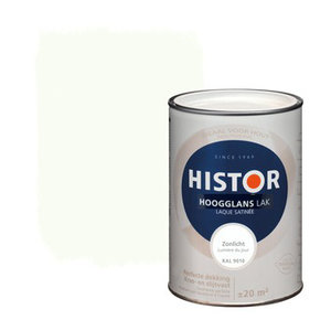 Histor Perfect Finish Hoogglans 750 ml Zonlicht (RAL 9010) - VerfonlineXL
