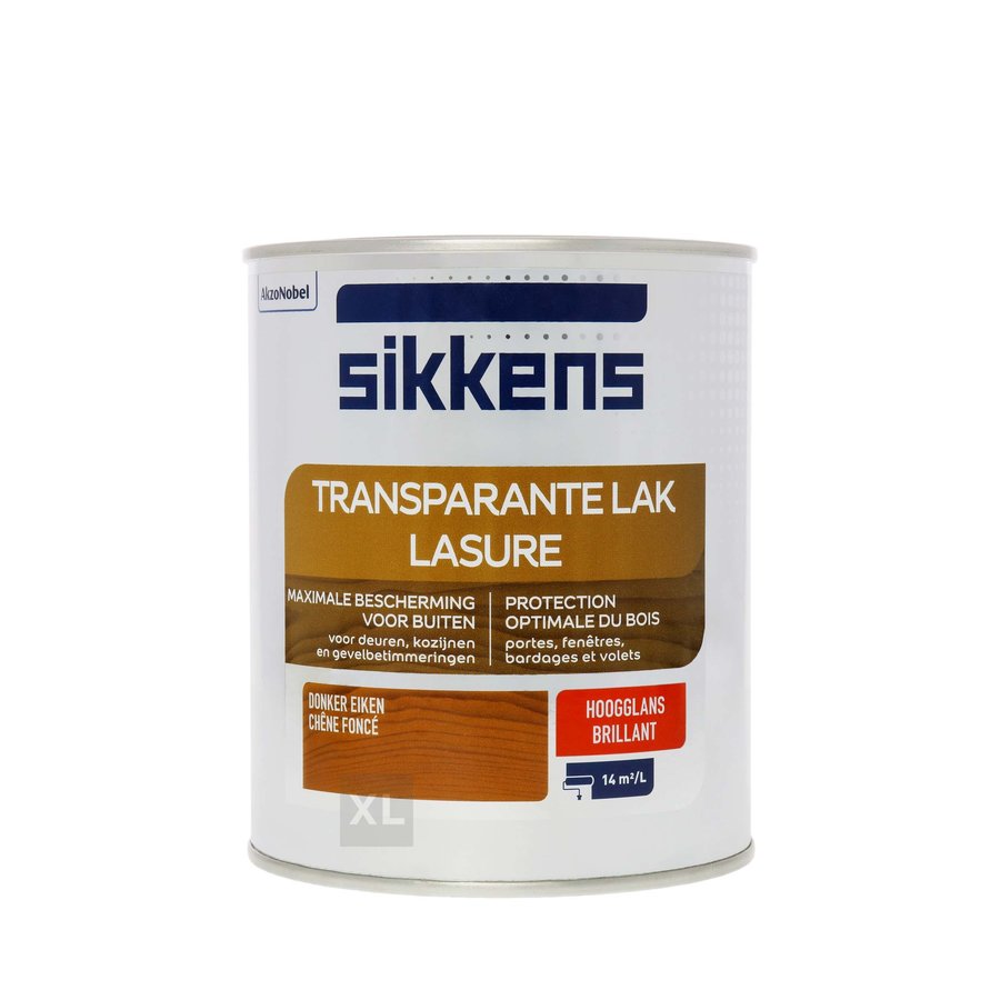 Transparante Lak Hoogglans 750 ml - Donker Eiken-2