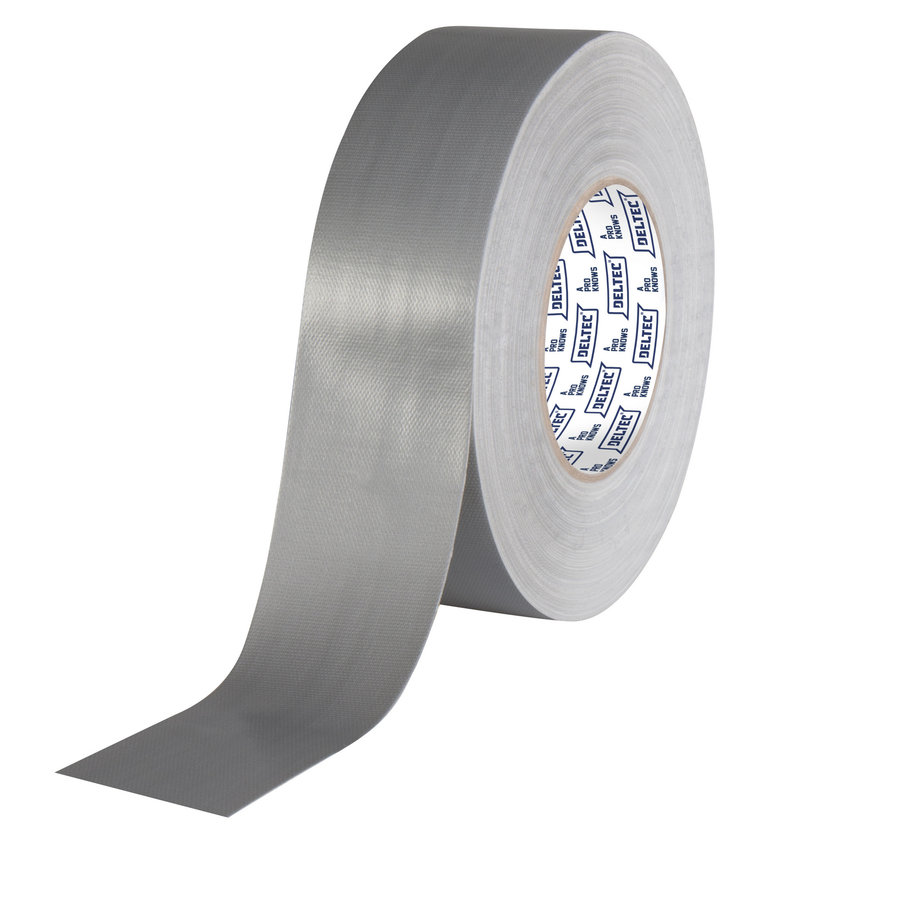 Ducttape Extra Zilver 50mm x 50m-1