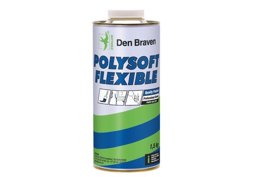  Den Braven Zwaluw Polysoft Flexibel Naturel - Incl. Verharder 